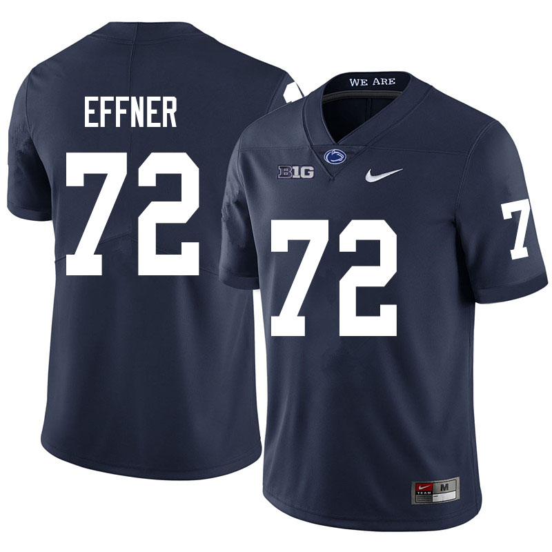 Men #72 Bryce Effner Penn State Nittany Lions College Football Jerseys Sale-Navy